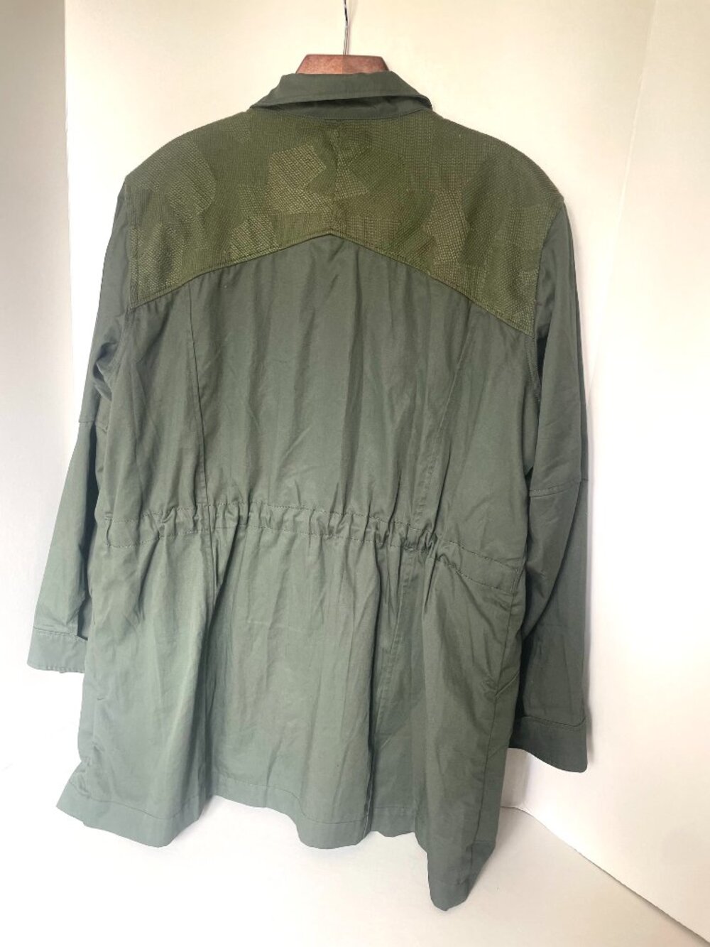 G-Star RAW Deline PST Green Cotton Field Jacket Women’s Large - Picture 9 of 16